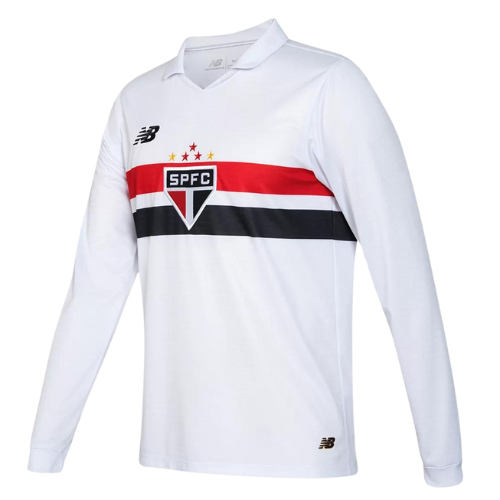 Camisa São Paulo New Balance Manga Longa 24/25 Home
